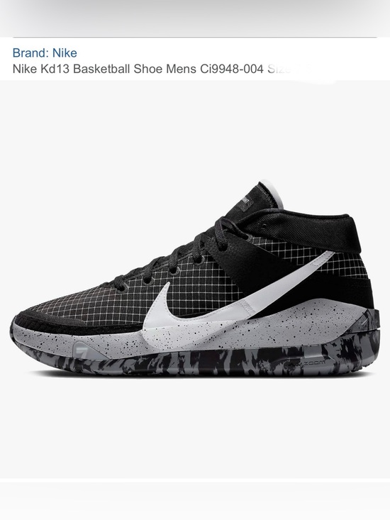 Nike Other - Nike KD 13 "Oreo" basketball shoes
